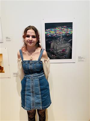 Sara's art on display